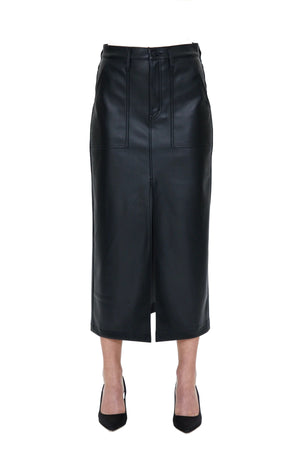 Alice Utility Skirt Slate Black