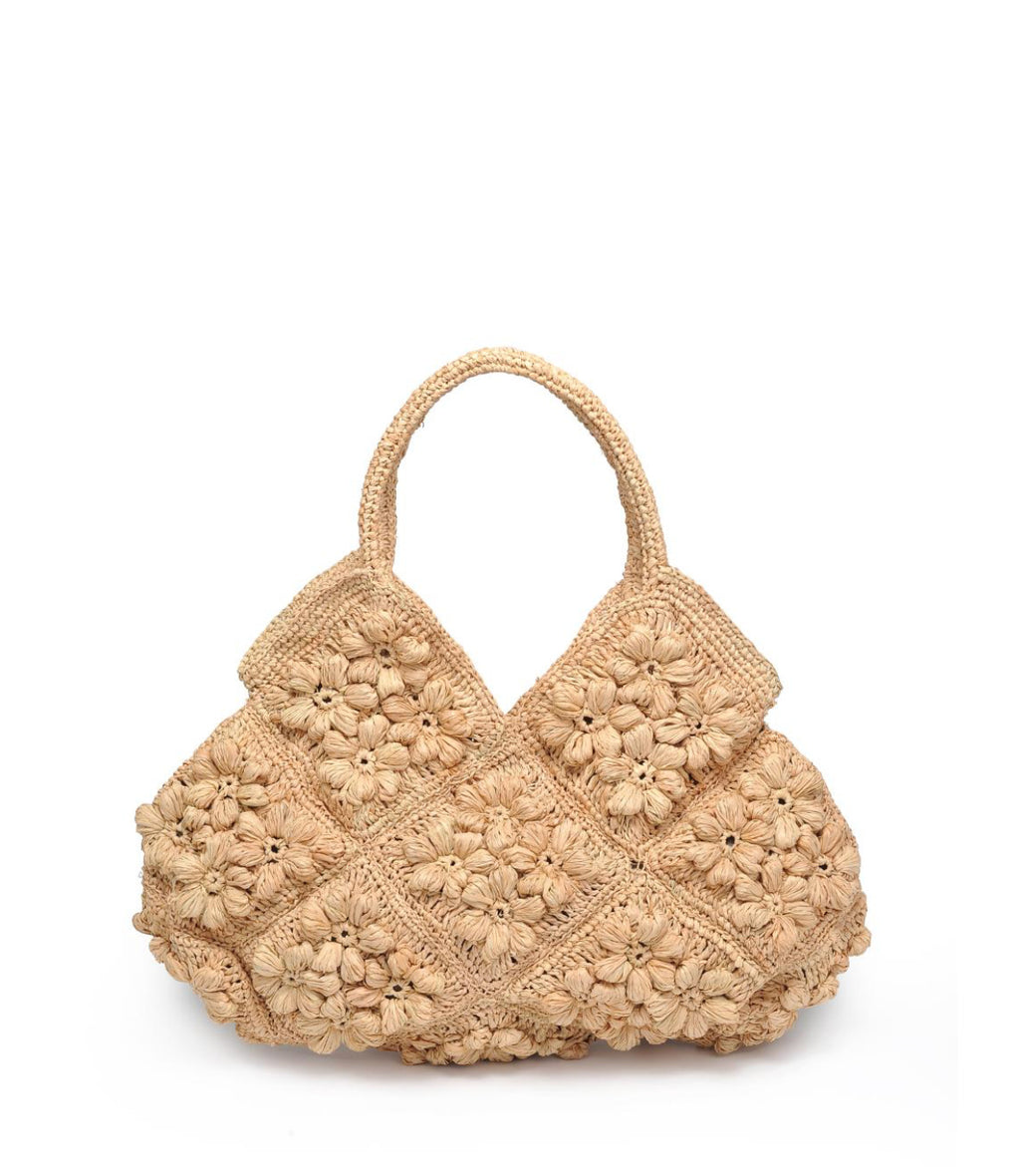 トートバッグ OVHEE Betty Nylon Tote Bag Sand Beige Beth Tote Natural – LOLA NEW YORK
