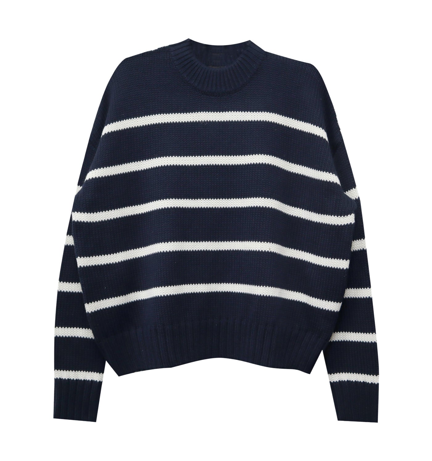 Navy Stripe Sweater