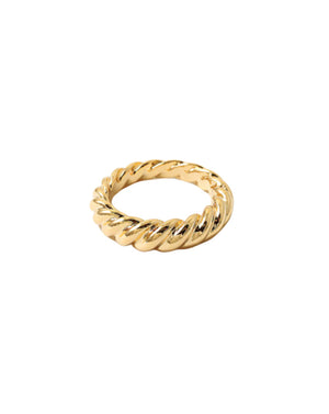Collective Swirl Ring Gold Size 7