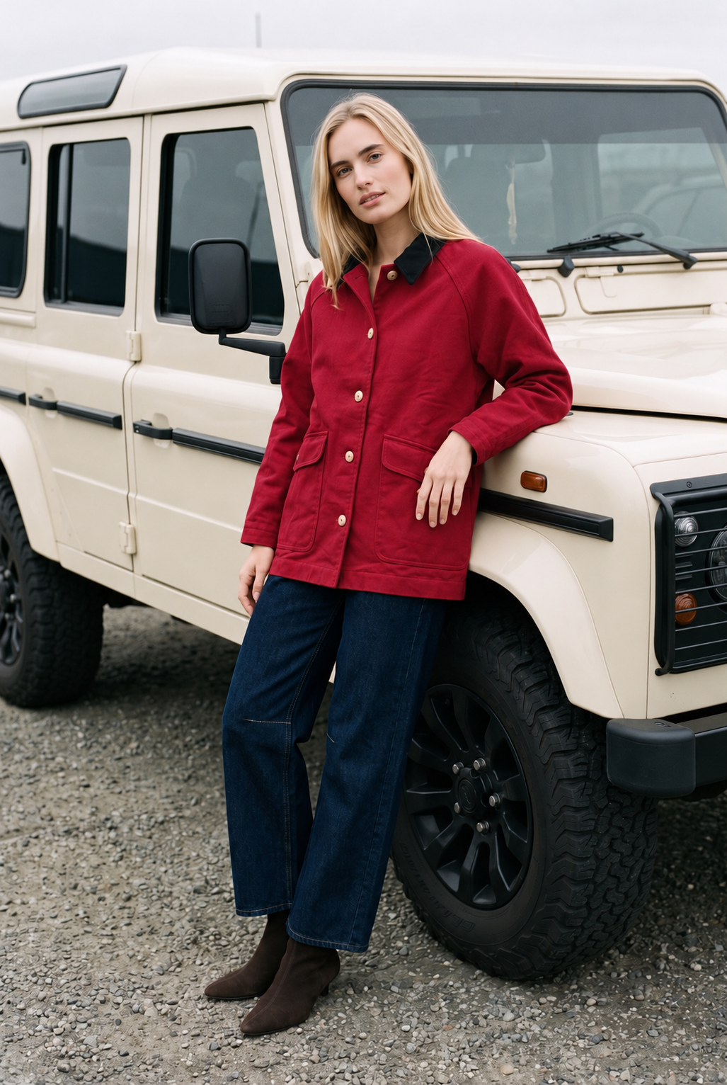 Barn Jacket - Red