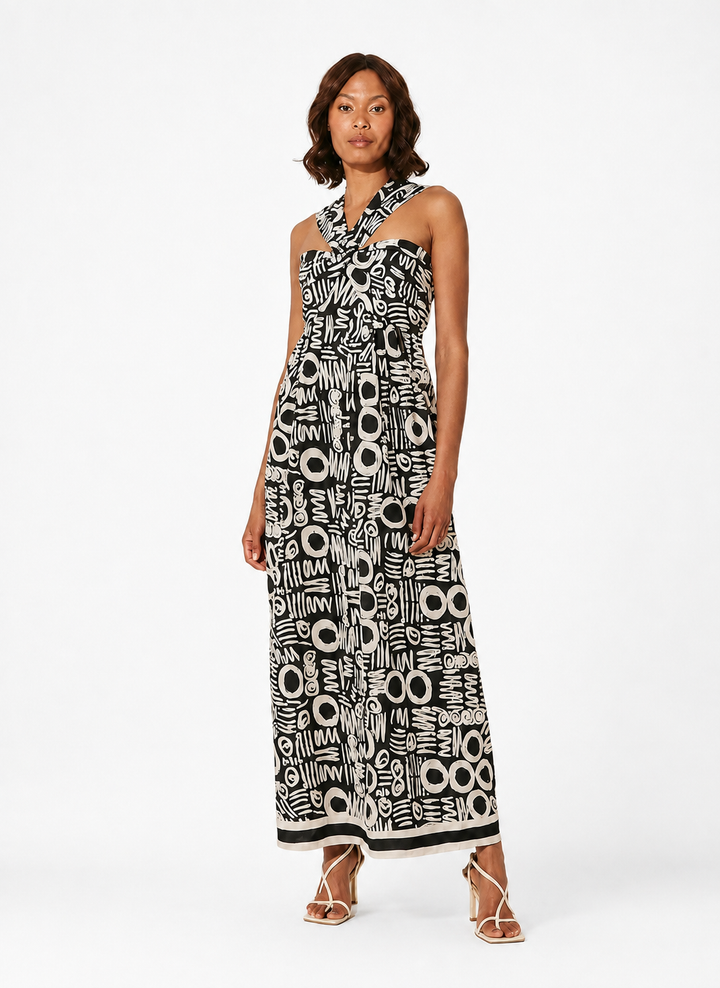Zola Maxi Dress-Black