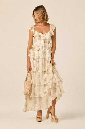 lola maxi dress yellow The Lola Maxi Dress in yellow is the perfect colour  #thatssofetchau  #maxidress #prom2024 ##satindress