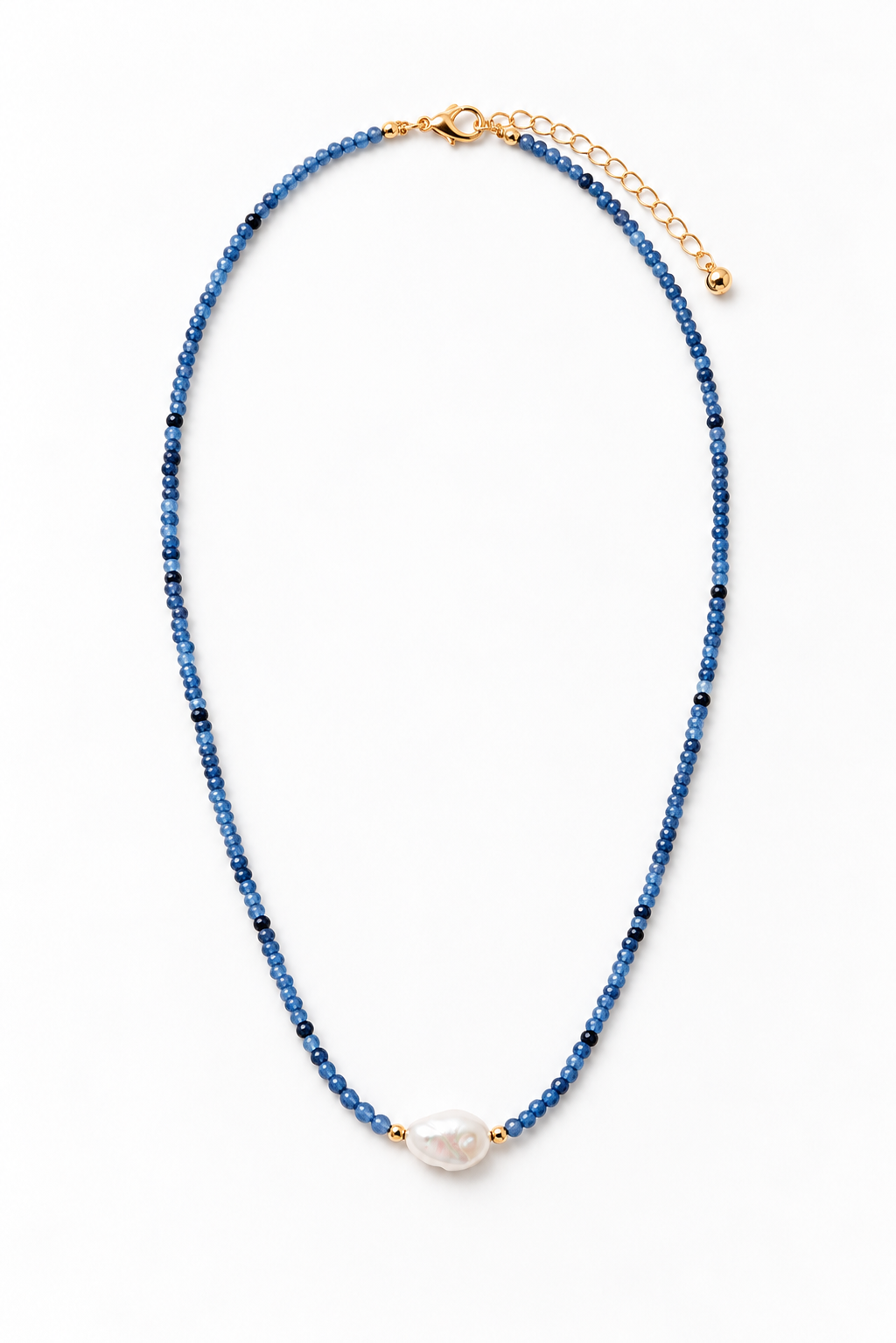 Claudet Collection-Blue Crystal Single Pearl