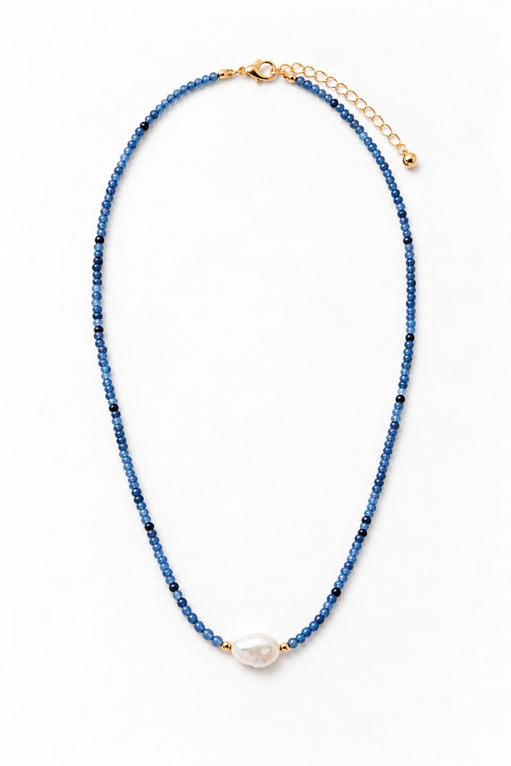 Claudet Collection-Blue Crystal Single Pearl