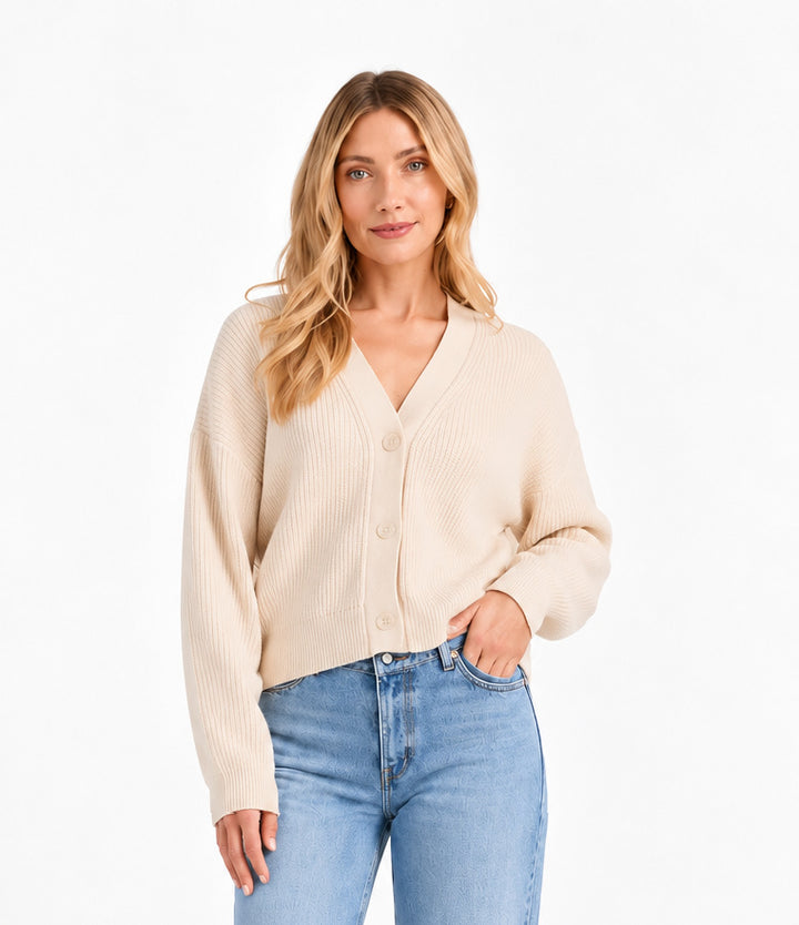 Priya Cardigan-Cream