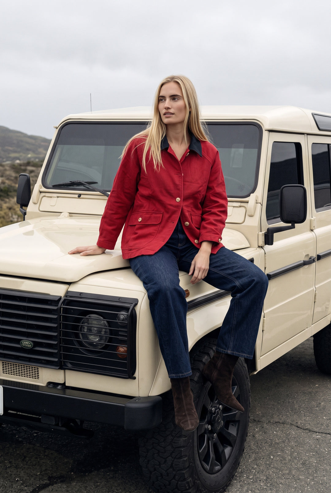 Barn Jacket - Red