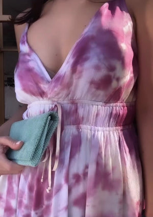 Sienna Dress Bordeaux Venus Wash