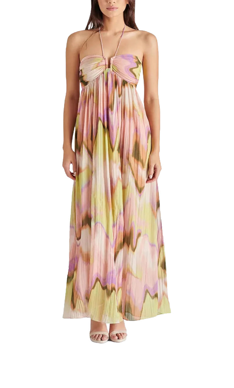 Nolita Dress Multi Watercolor