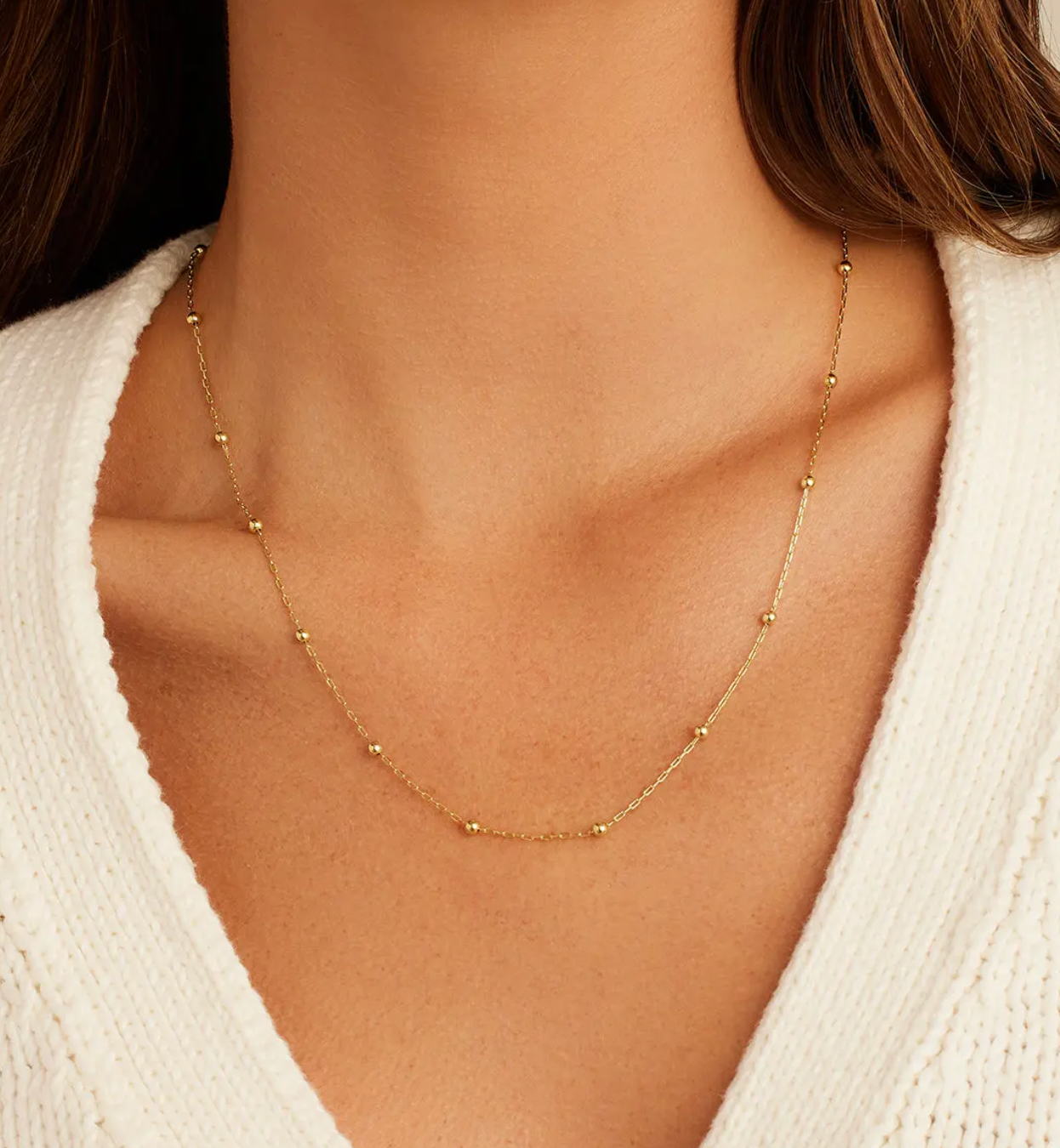 Newport Chain Necklace - Gold