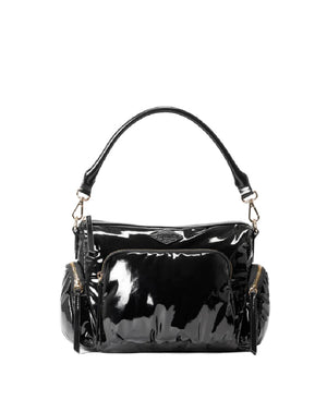 Small Chelsea Crossbody Black Lacquer