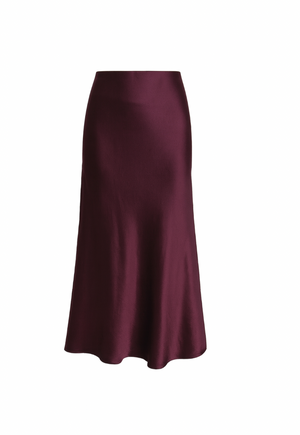 Farrah Midi Skirt Plum