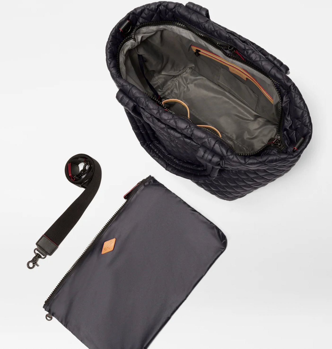 MZ Metro Tote Deluxe Black Medium