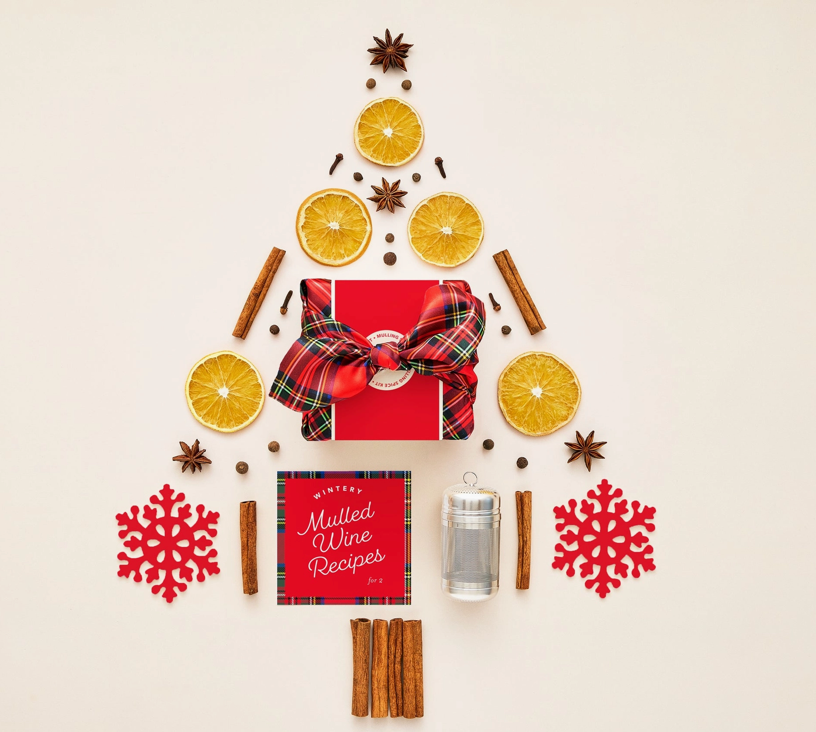 Let's Mull It Over Spice Kit-Red Tartan