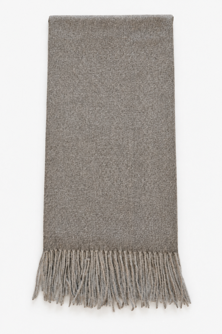 Fall Scarf-Light Grey