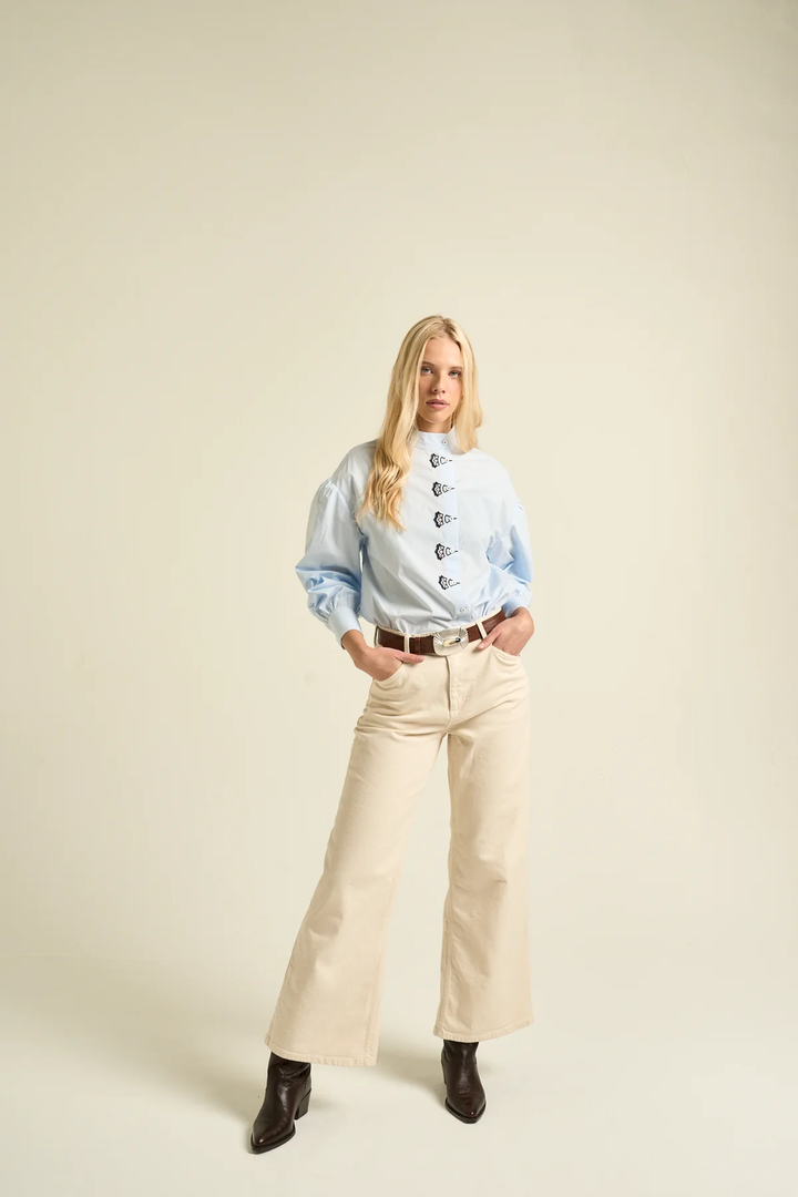 SONMER Anna Blouse Blue
