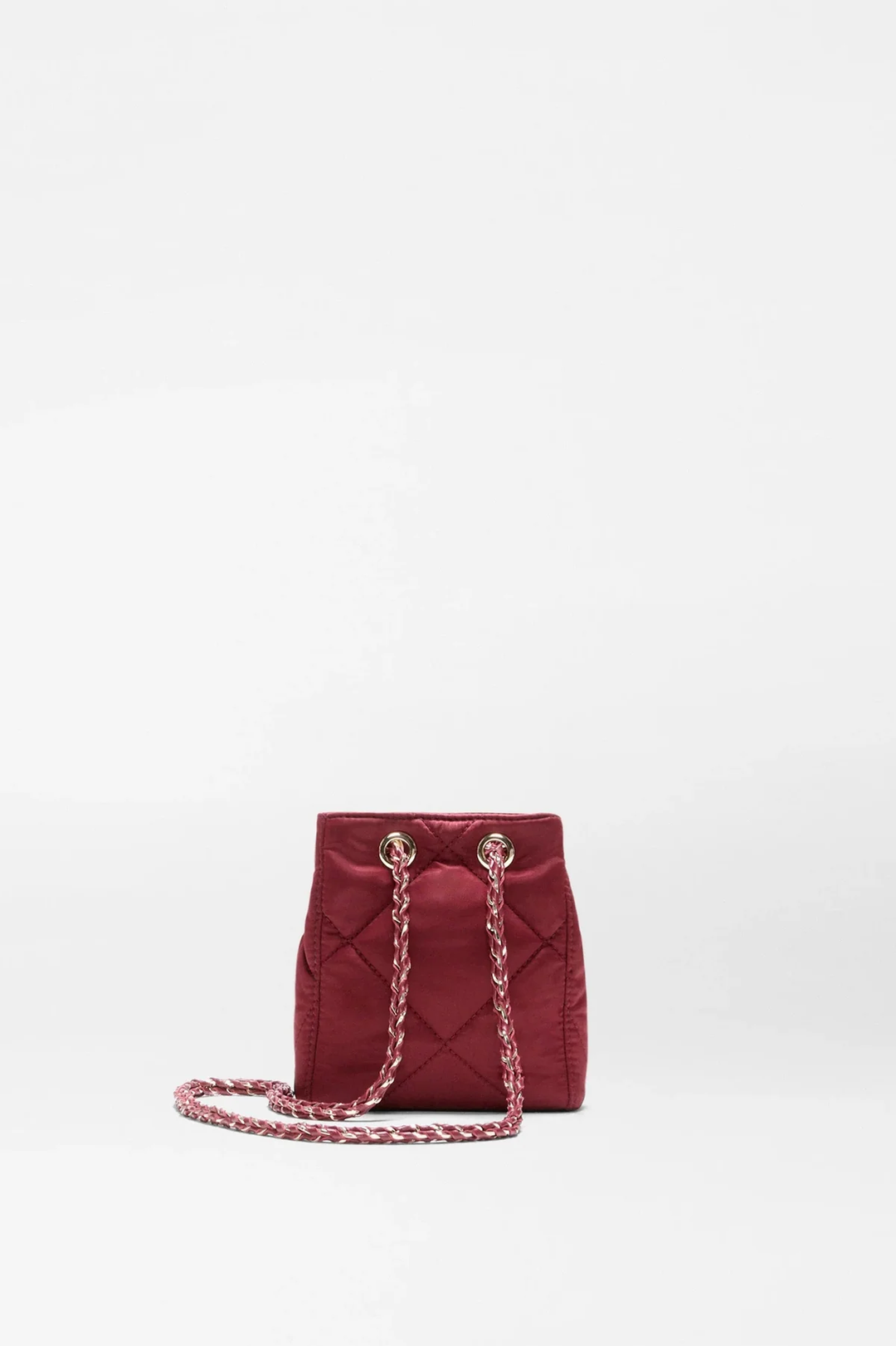 Frankie Bucket Bag Claret- Mini