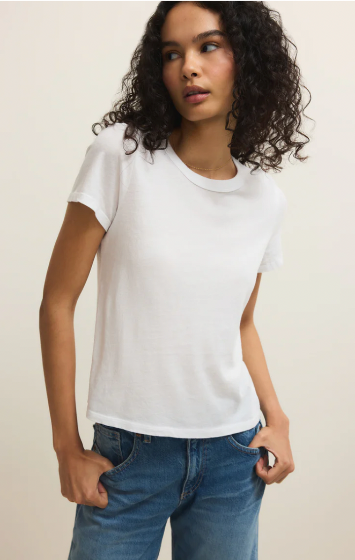 Junie Tee Shirt-White