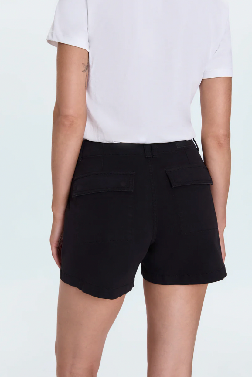 Marissa High Rise Utility Short - Noir
