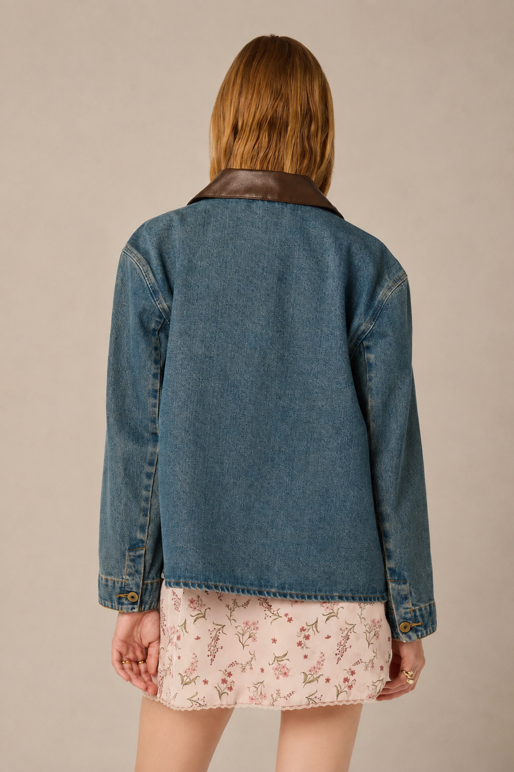 Leslie Jacket-Dirty Denim
