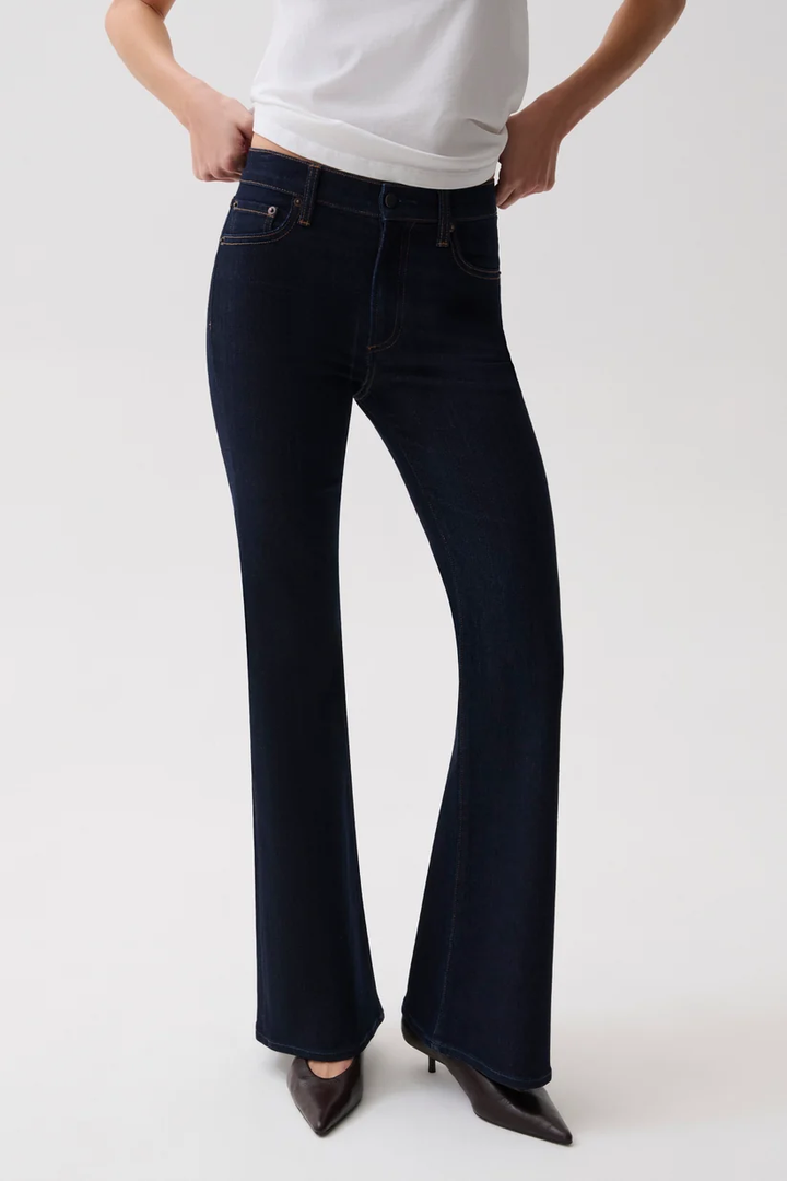 Kinsley Mid Rise Flare-Night Flight
