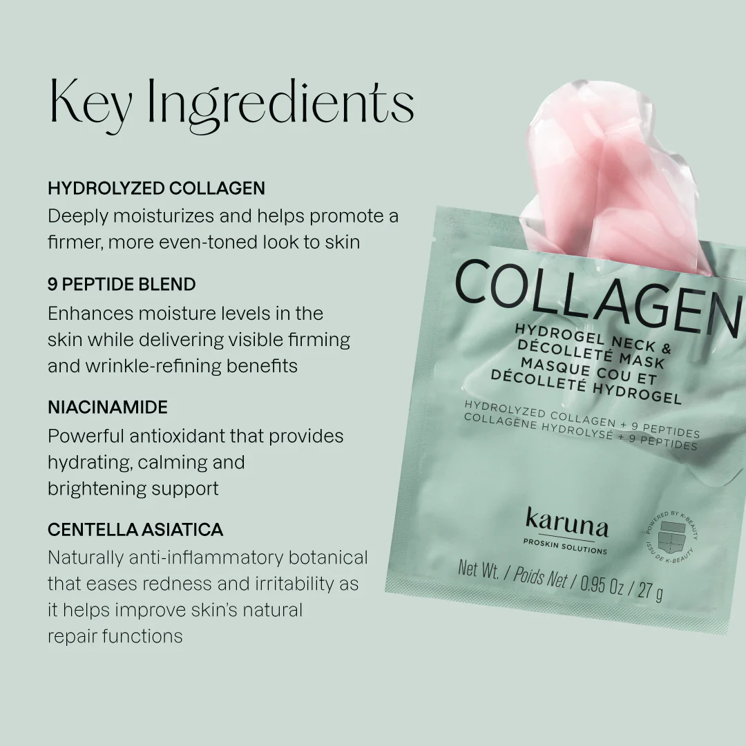 Collagen Hydrogel Neck Mask