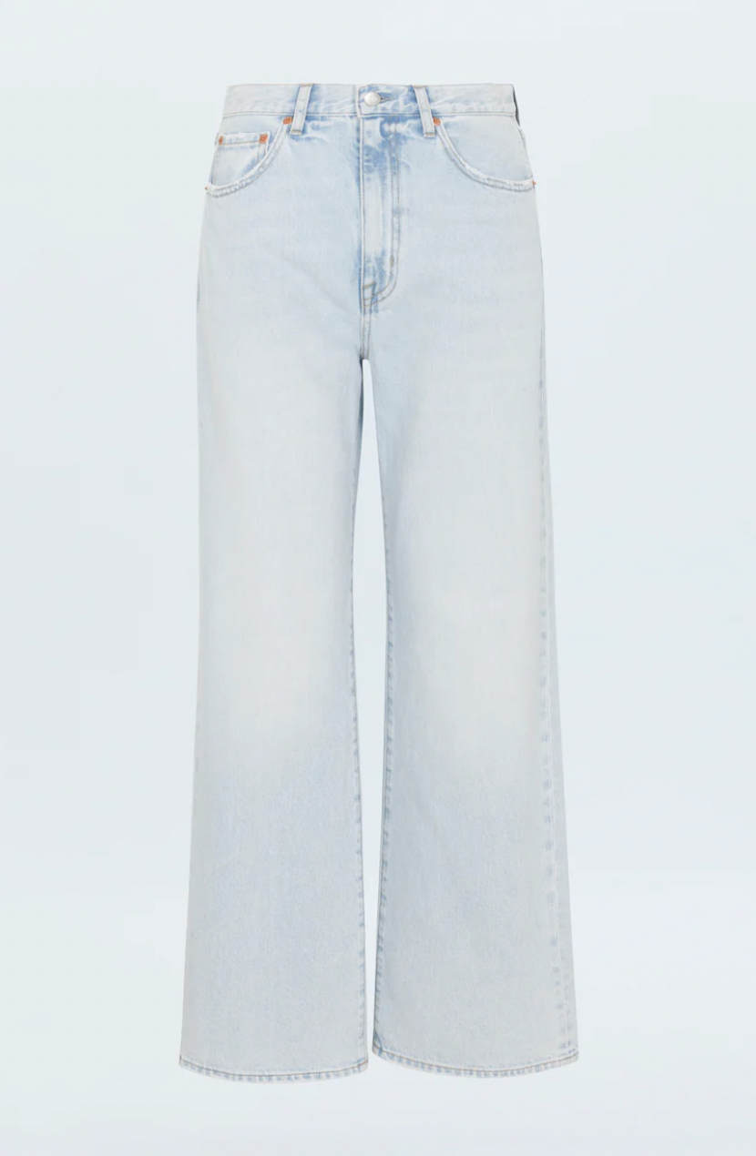 Hendrix High Rise Baggy Jean - Waterfall