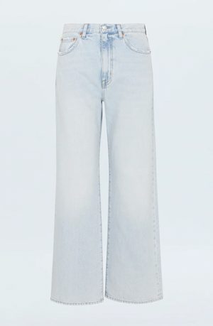 Hendrix High Rise Baggy Jean - Waterfall