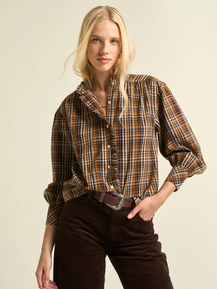 SONMER Alexa Blouse Navy