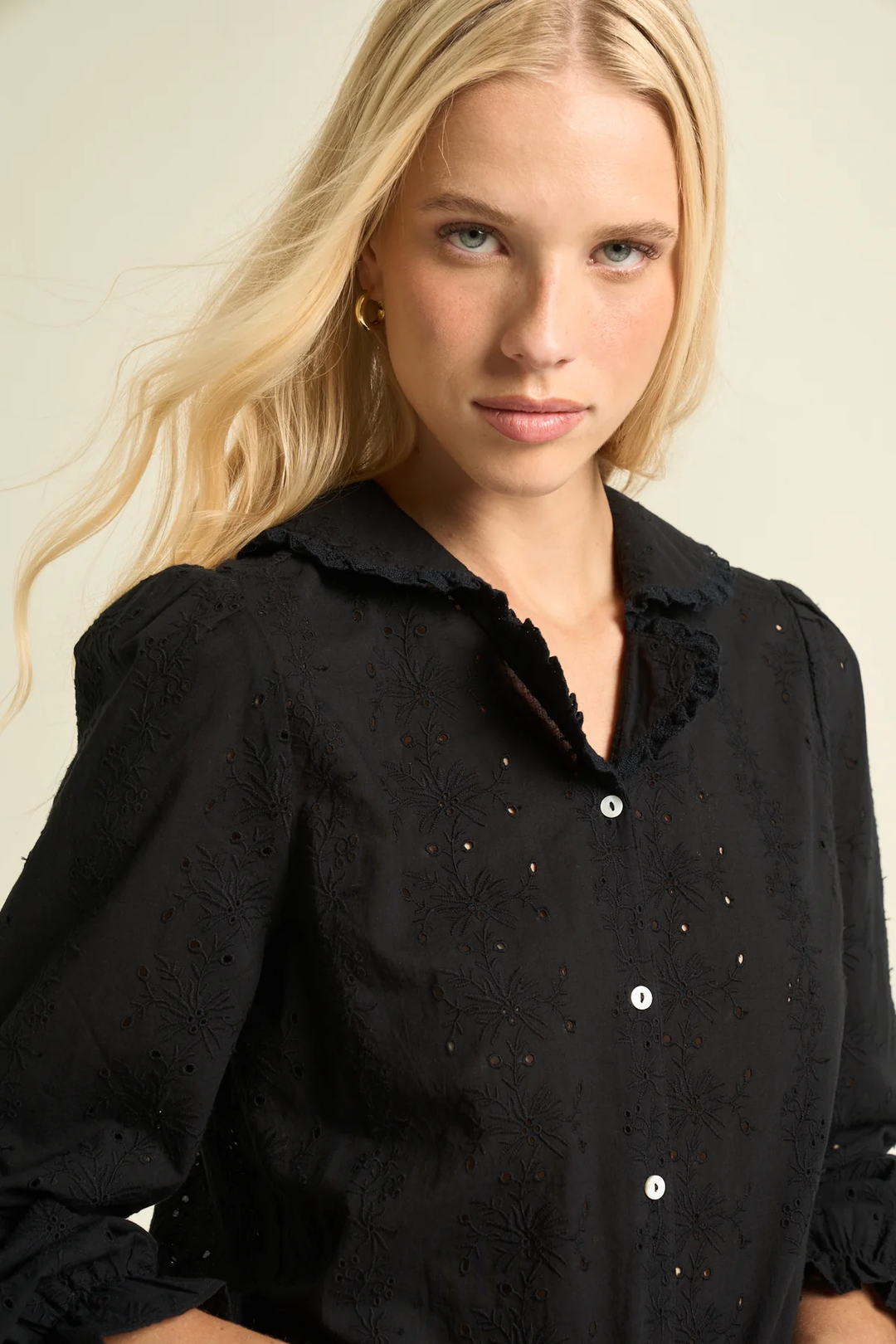 SONMER Nicole Blouse Black