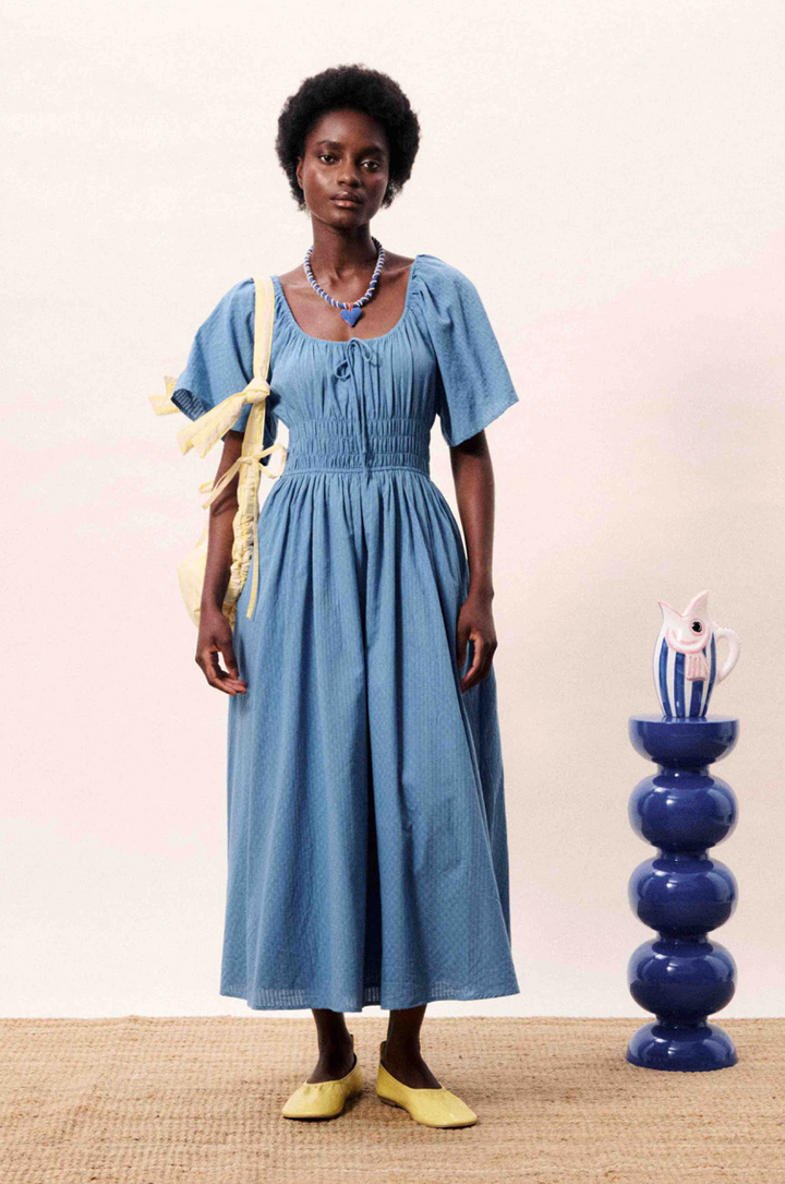 Yemanja Dress-Blue Jean