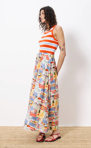 Liliane Skirt Marche Blanc