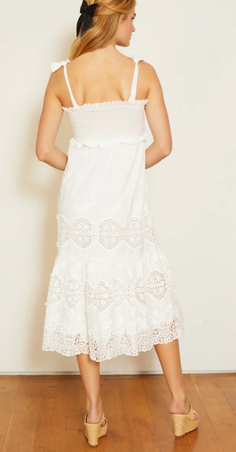 Thandi Lace Dress Ivory