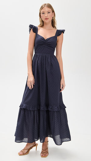 Nica Maxi Dress- Navy