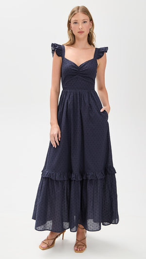 Nica Maxi Dress- Navy