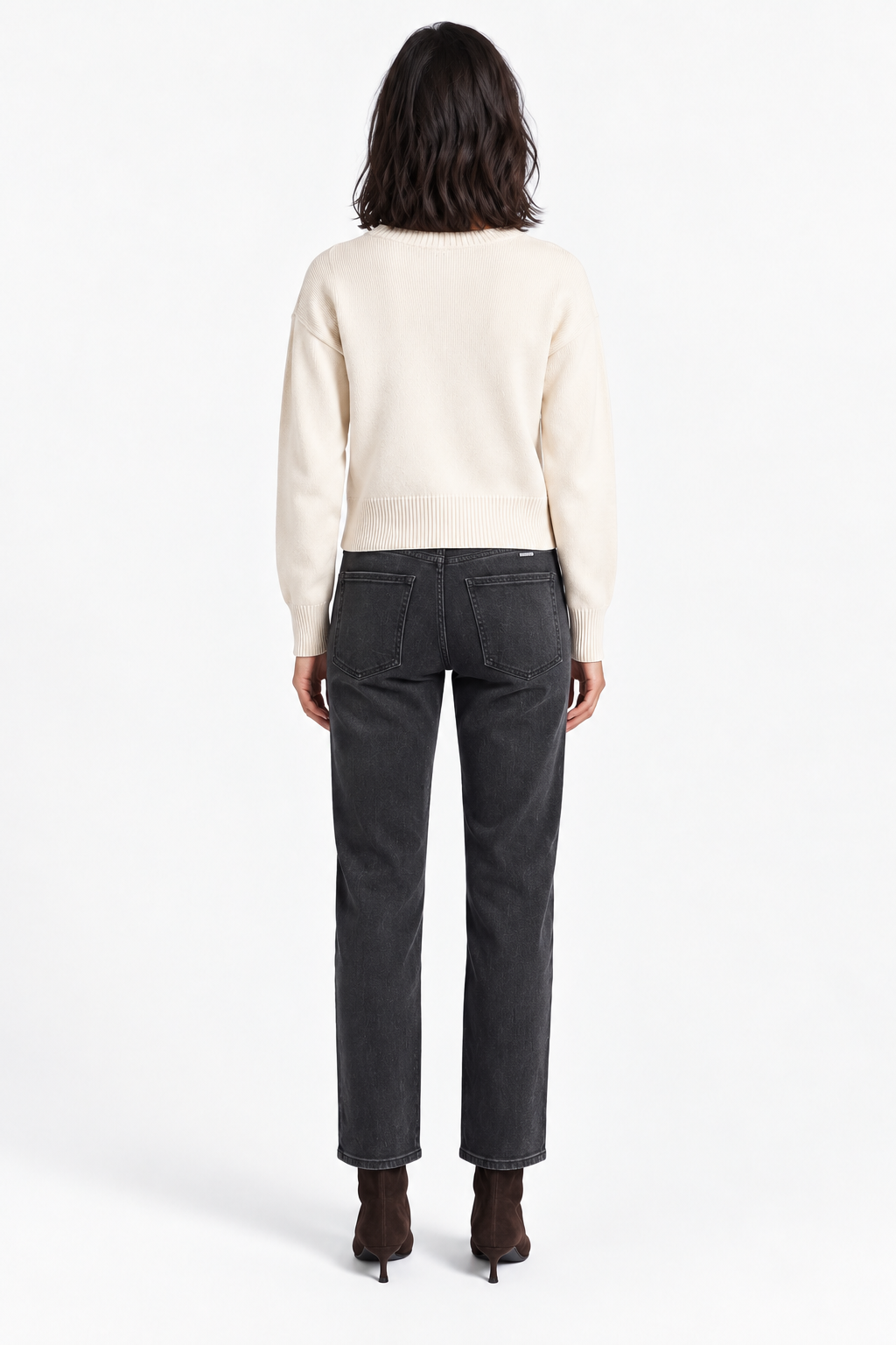 Rebel Mid Rise Slim Straight - Motion