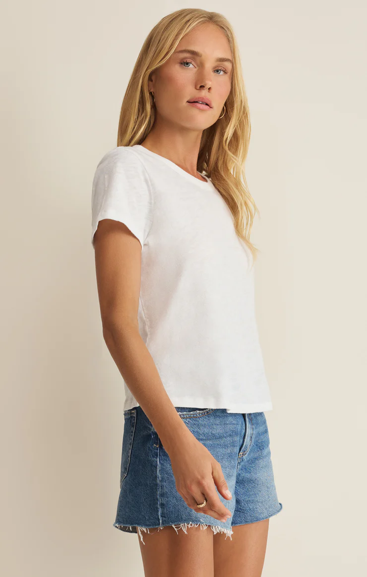 Stratton V-Neck Sweater-Sandstone