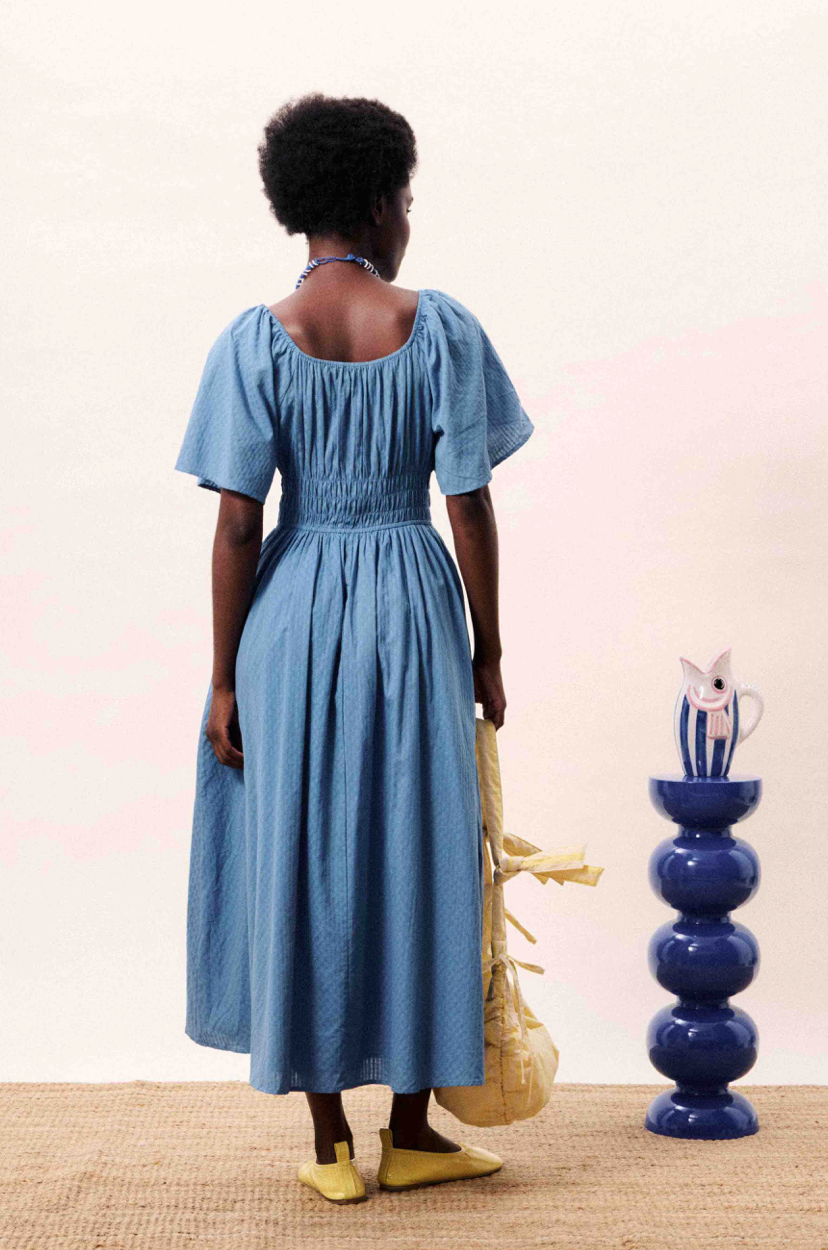 Yemanja Dress-Blue Jean