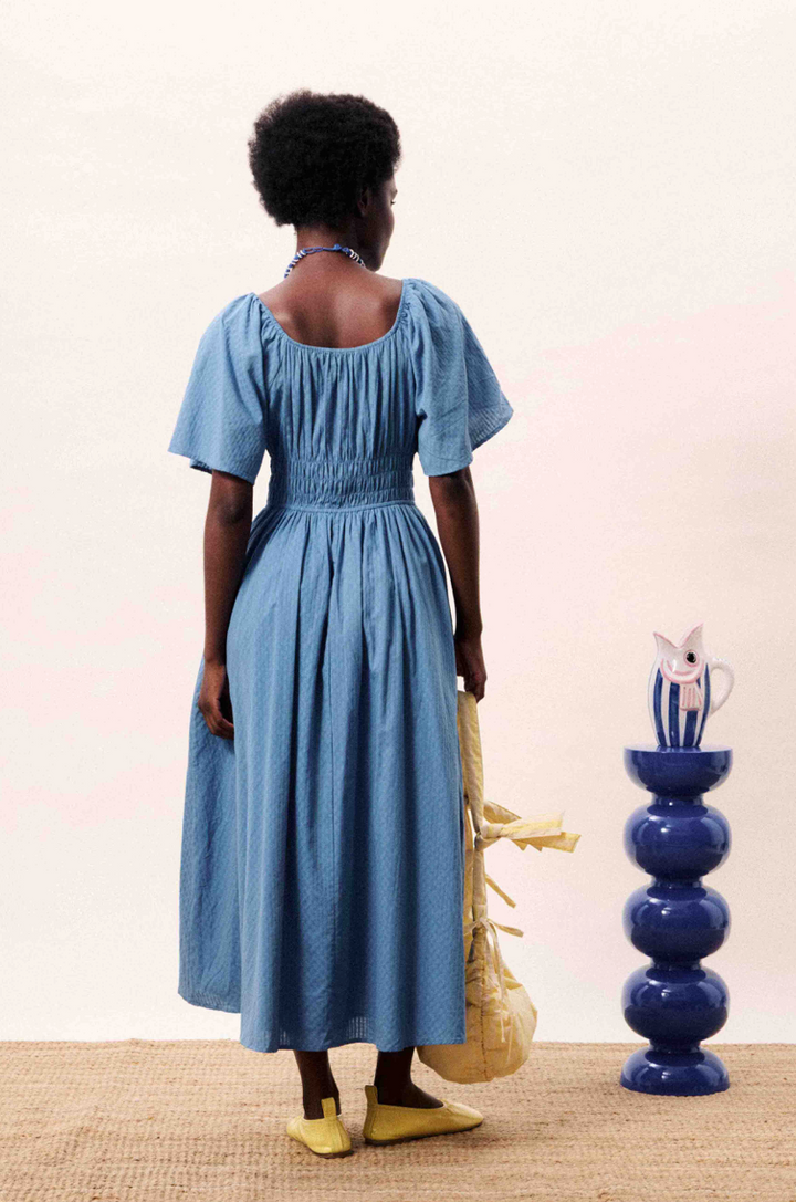 Yemanja Dress-Blue Jean