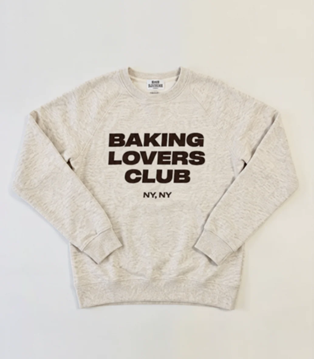 Baking Lovers Club Raglan Crew-Oat