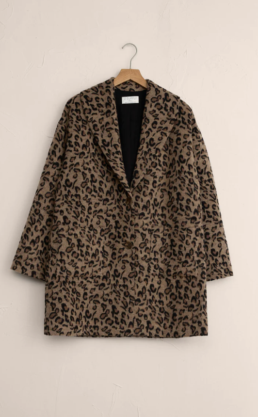 Lennon Leopard Coat