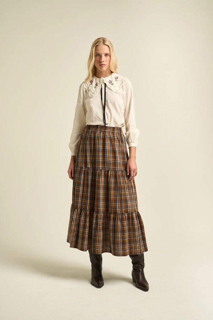 SONMER Daphne Blouse Off White