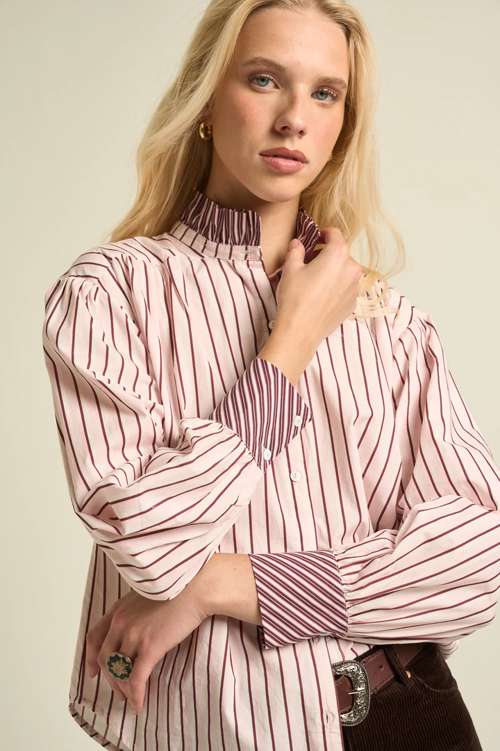 SONMER Gabrielle Blouse Pink