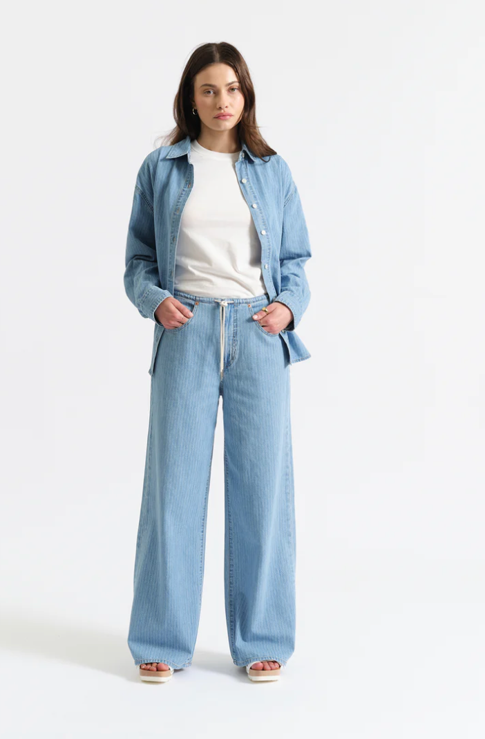 Madison Mid Rise Wide Leg-Whimsy