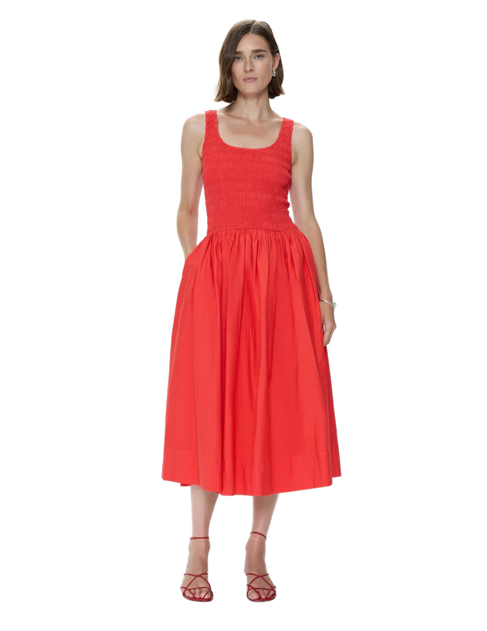 Alessia Smocked Drop Waist Dress Alessia Smocked Drop Waist Dress