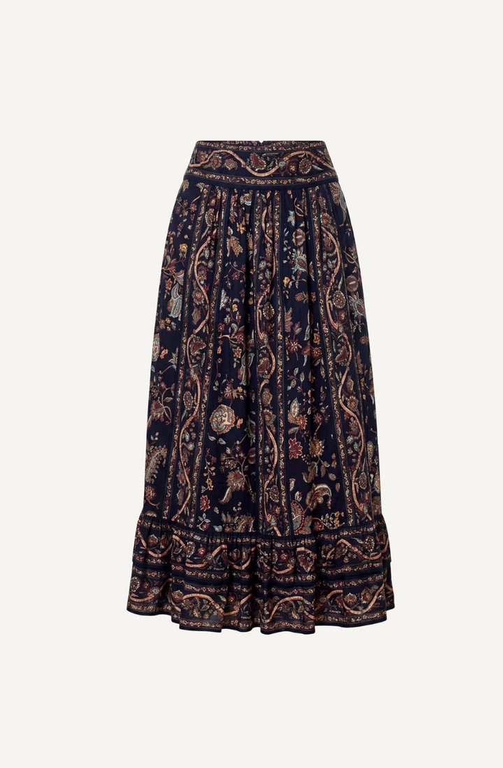 Morgan Midi Skirt-Bois Print