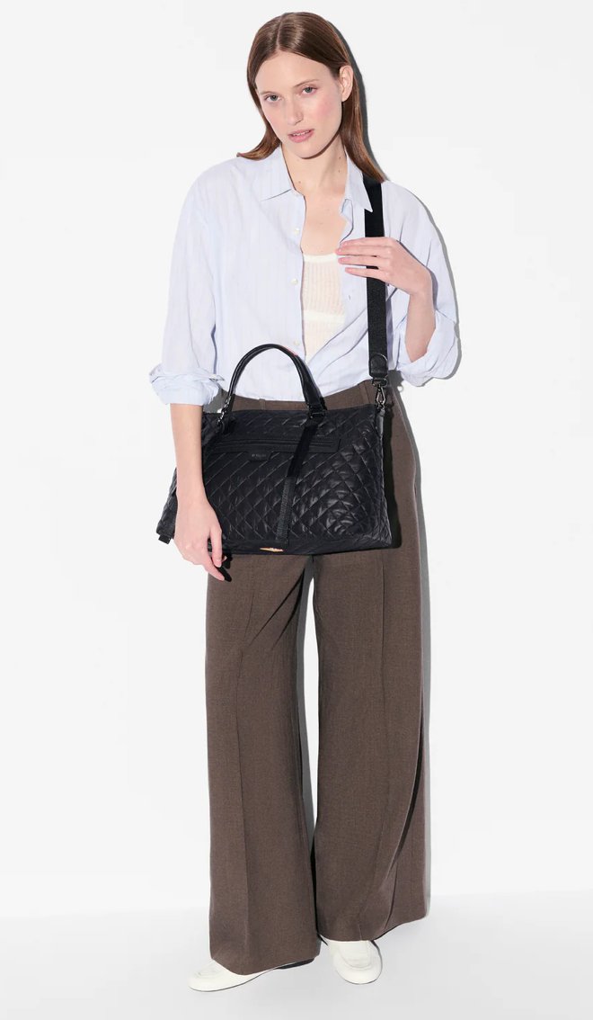 Park Satchel Black Medium