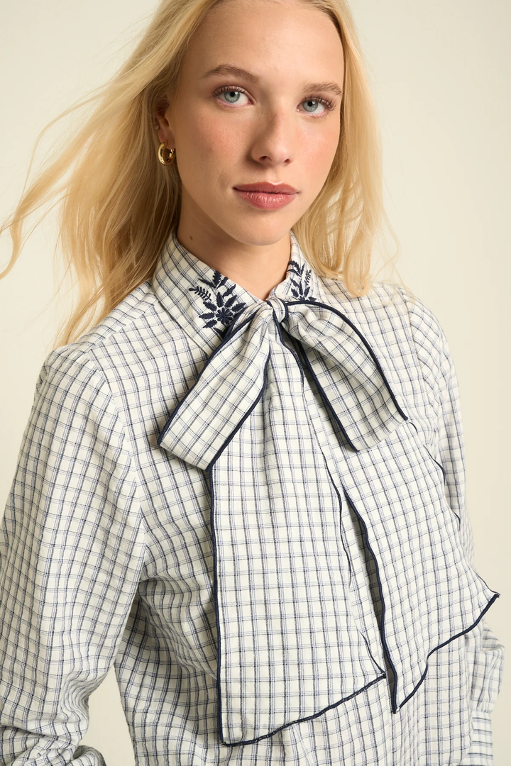 SONMER Lily Blouse Navy