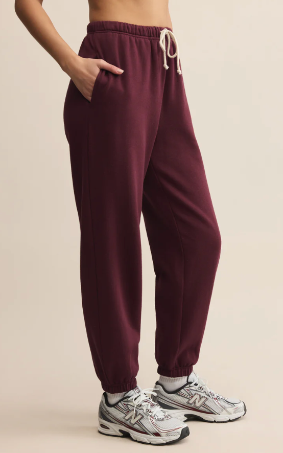 Stadium Jogger Merlot