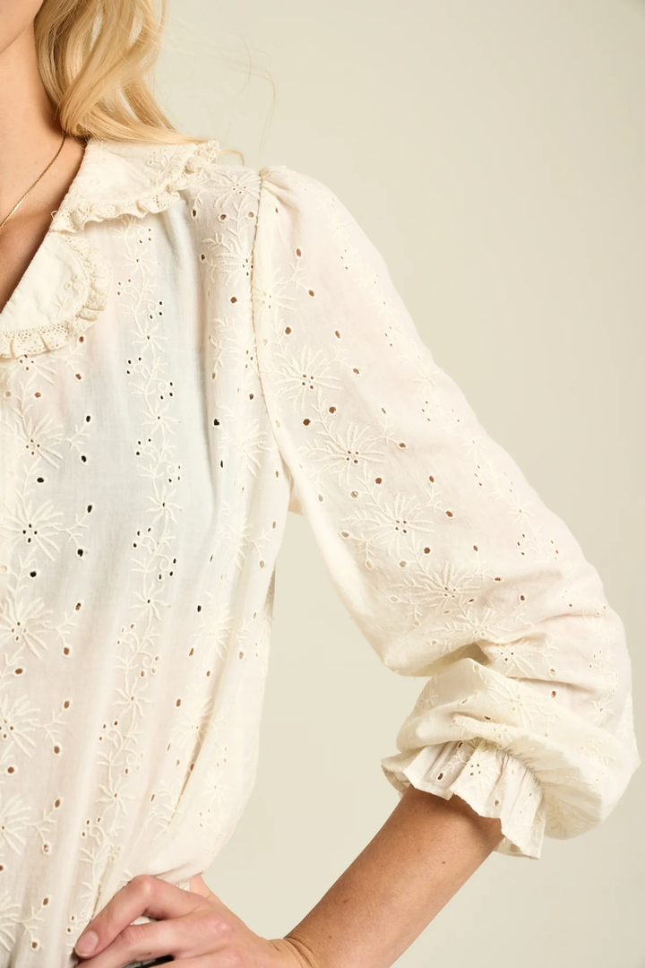 SONMER Nicole Blouse Ecru